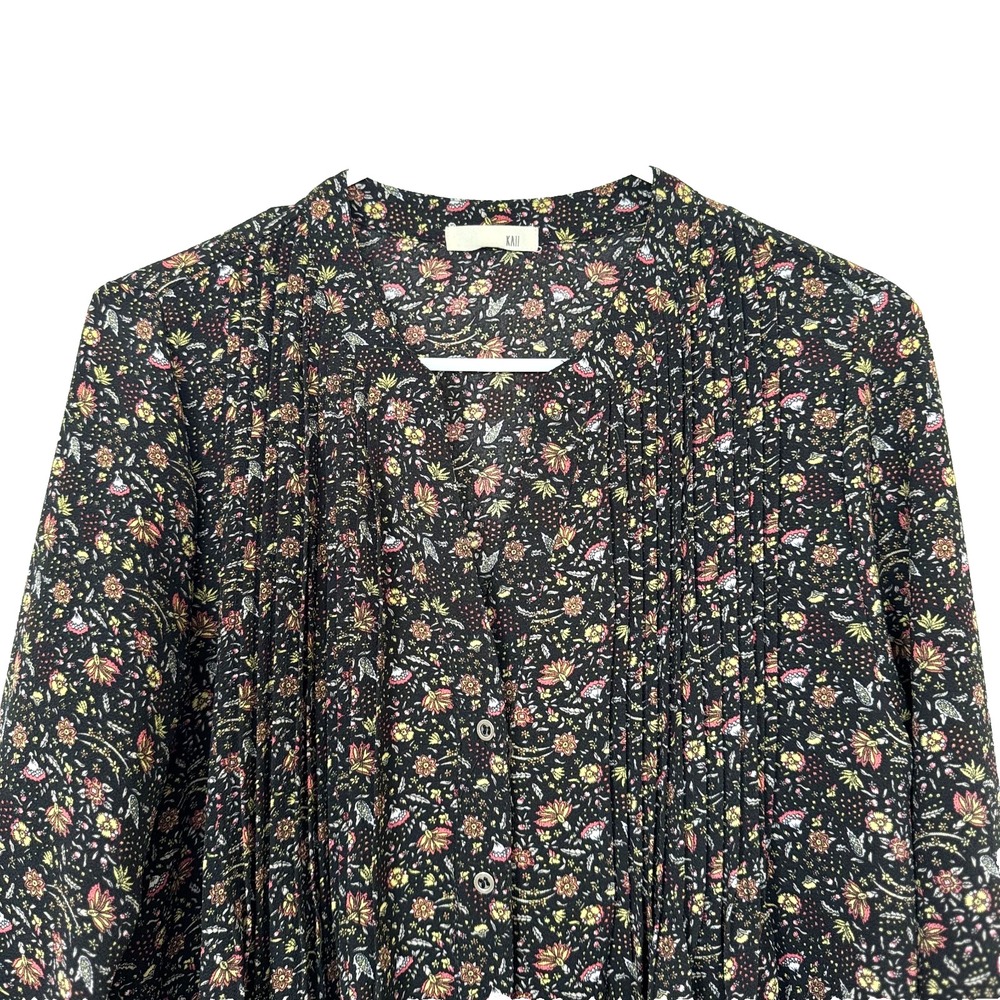 KAII Women's Top Size M Boho Chic Blouse‎ Casual Flowy Feminine Style - Picture 3 of 7